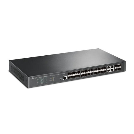 TP-Link TL-SG3428XF JetStream 24-Port SFP L2+ Managed Switch mit 4 10GE SFP+ Slots