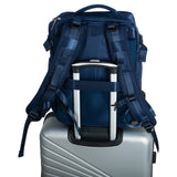 Camry CR 6880nb Reiserucksack 24 Liter, Handgepäck-Rucksack mit Laptopfach bis 17 Zoll, Nassfach, Schuhfach, RFID-Schutz und USB-Anschluss