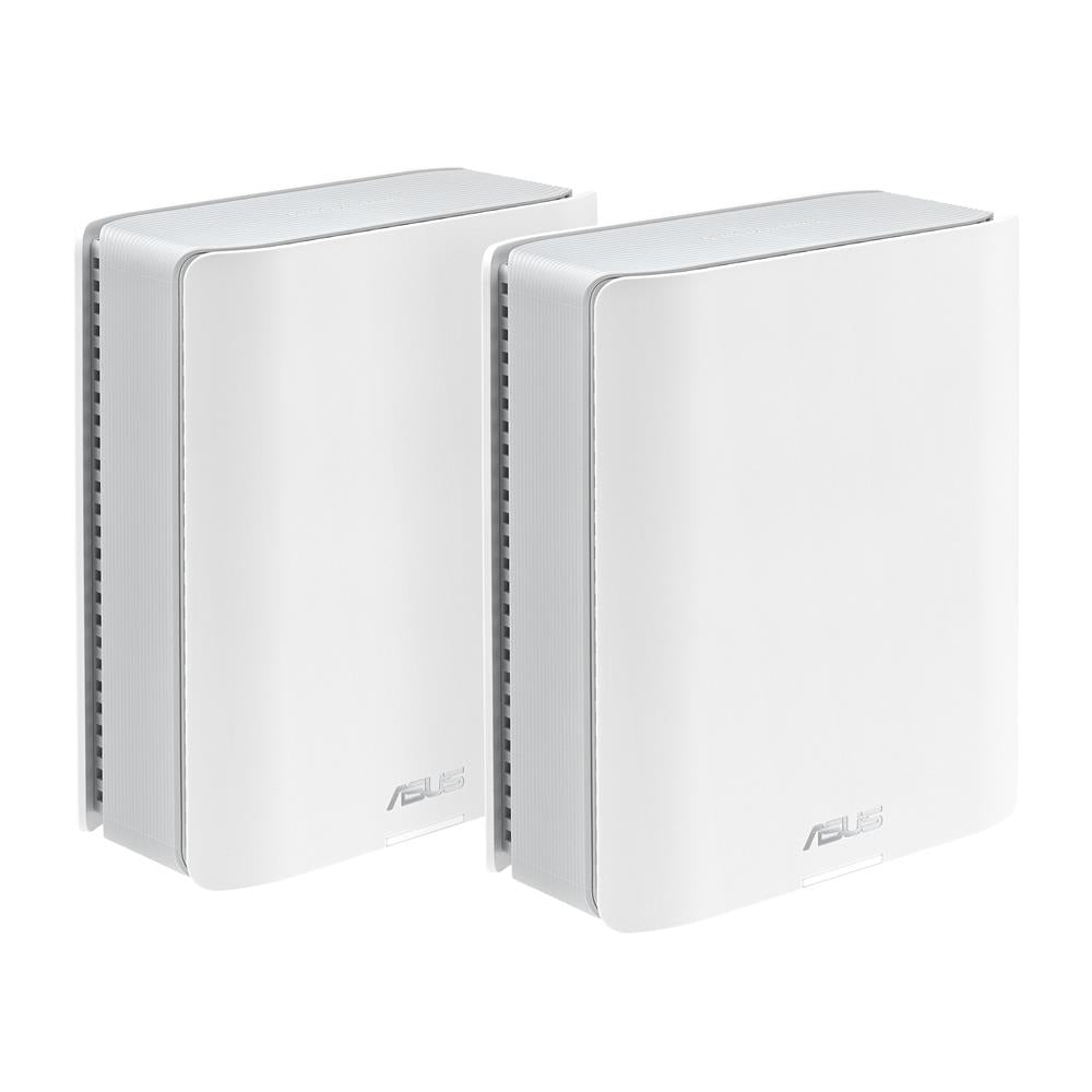 ASUS ZenWiFi BT10 Tri‑Band WiFi 7 Mesh Router 2er Set mit 6 GHz, 18 Gbit/s und 10G Ports