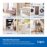 TP-Link Tapo T300 – Intelligenter Wasserlecksensor mit 90 dB-Alarm & IP67-Schutz