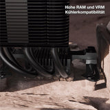 be quiet! Dark Rock 5 CPU Luftkühler mit Silent Wings 4 120mm PWM