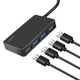 LogiLink USB 3.2 Gen1 Hub 4 Port Schwarz
