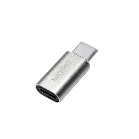 LogiLink USB-C Adapter auf Micro USB Buchse Silber