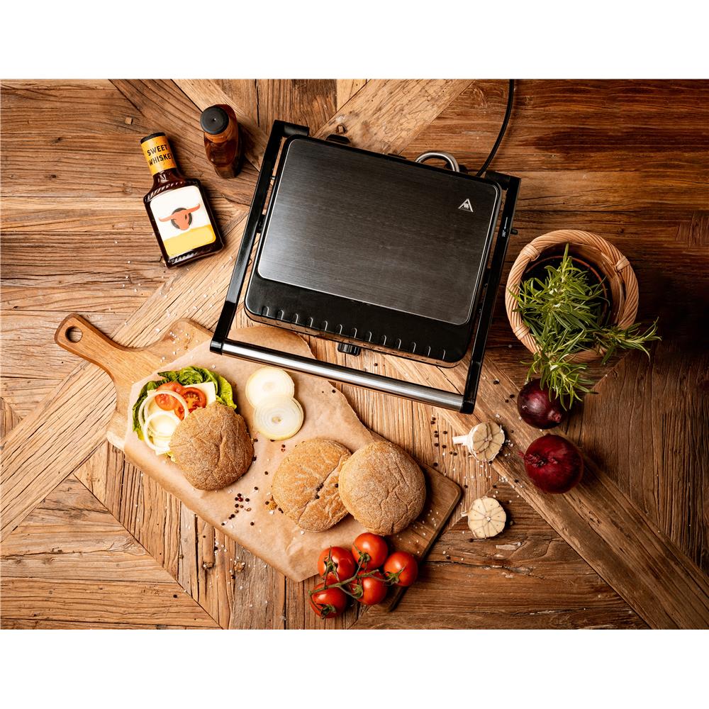 Adler AD 3051 Elektrogrill XL mit 2800 Watt und Spatel