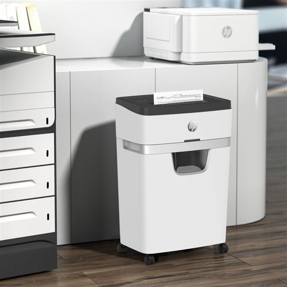 HP OneShred 18CC Aktenvernichter P4 Cross Cut 18 Blatt 25 Liter