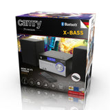 Camry CR 1173 Mini HiFi Anlage mit CD Player, Schwarz
