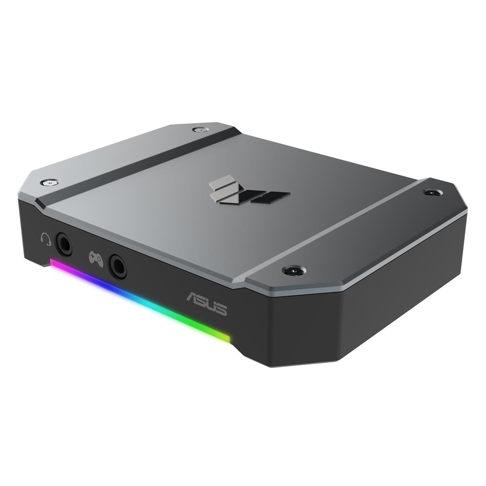 ASUS TUF Gaming Capture Box (CU4K30) Streaming Box bis zu 4K bis zu 240Hz 2x 3,5mm-Anschluss RGB