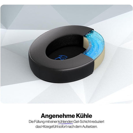 ENDORFY Earpads Cool Hybrid, Universal-Kopfhörer-Ohrpolster, gefüllt mit Kühlgel
