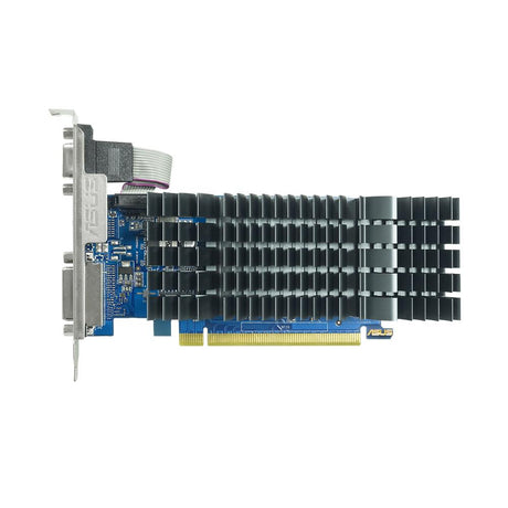 ASUS GeForce GT 710 (2GB DDR3 EVO Low-Profile-Grafikkarte für leise HTPCs, 2 GB, DDR3, 954 MHz)