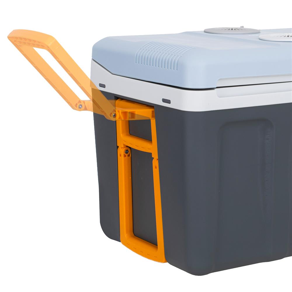 Adler AD 8087 Kühl- und Wärmeschrank 40 L mit Tragegriff und Rollen Campingkühlschrank