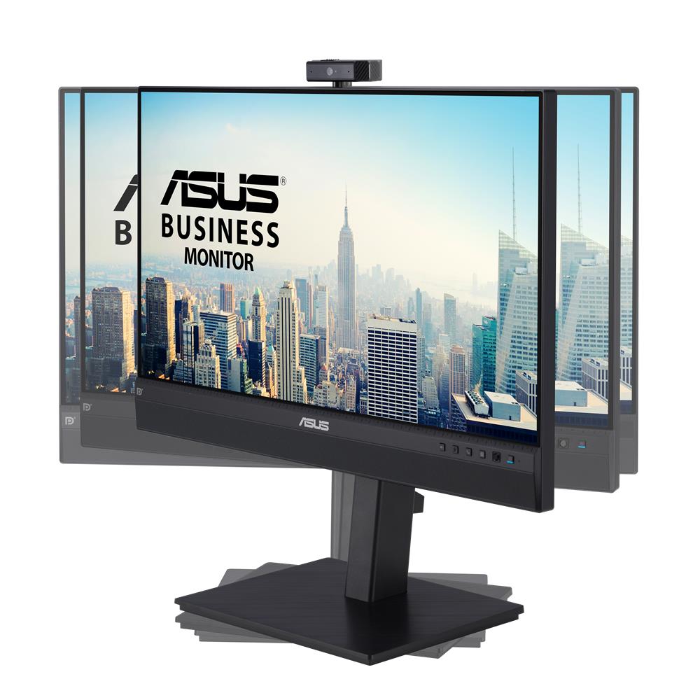 ASUS BE24ECSNK 24 Zoll Videokonferenzmonitor Full HD IPS rahmenlos 5ms 60Hz Full HD-Webcam Mikrofon