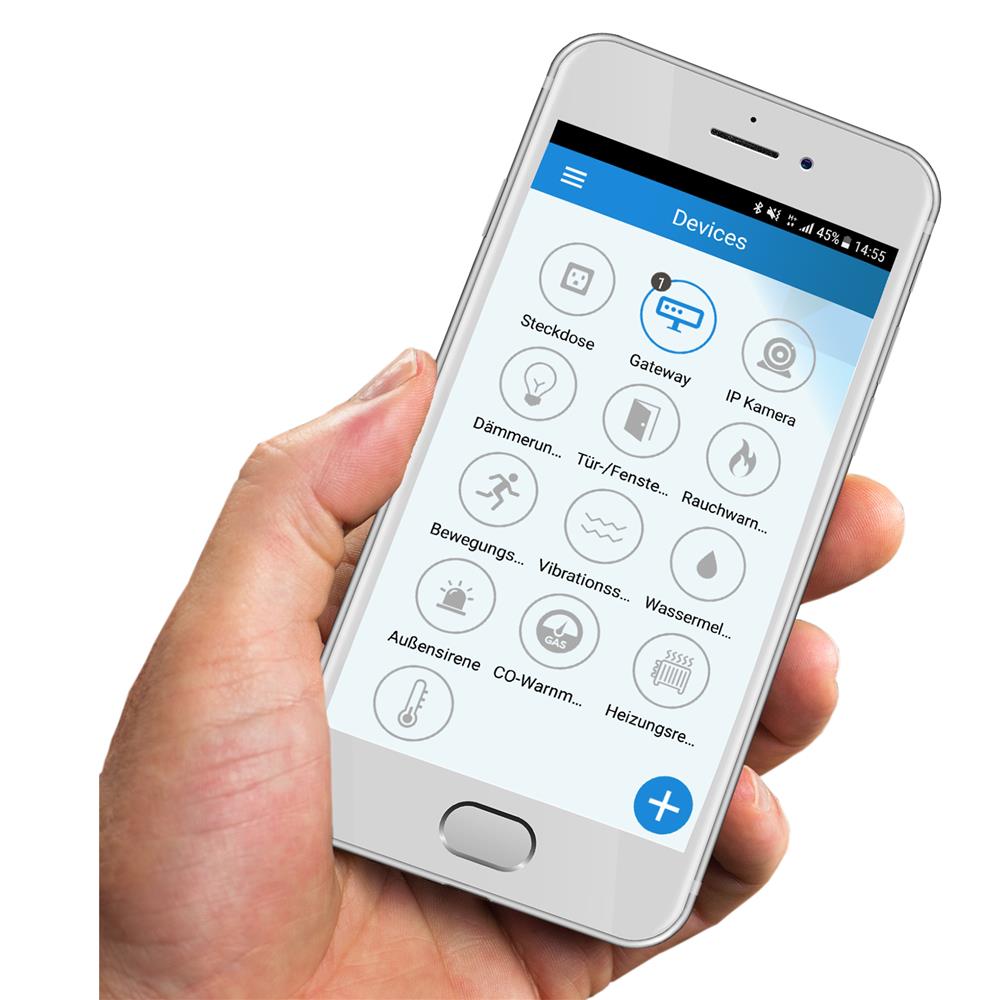 Olympia Alarmsystem ProHome 8700 WLAN GSM Funk Alarmanlage