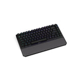 ENDORFY Thock 75% Palm Rest, schwarze Handballenauflage, Magnetische Befestigung