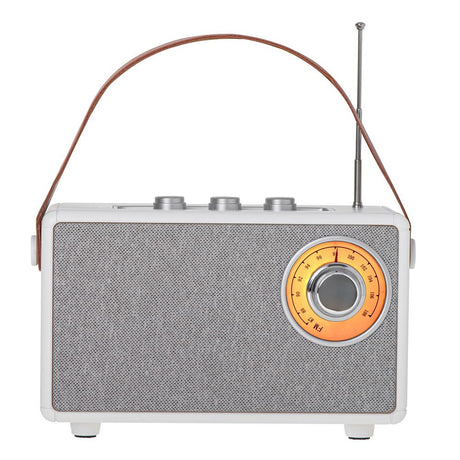 Camry CR 1902 FM Radio mit Bluetooth USB AUX Weiß