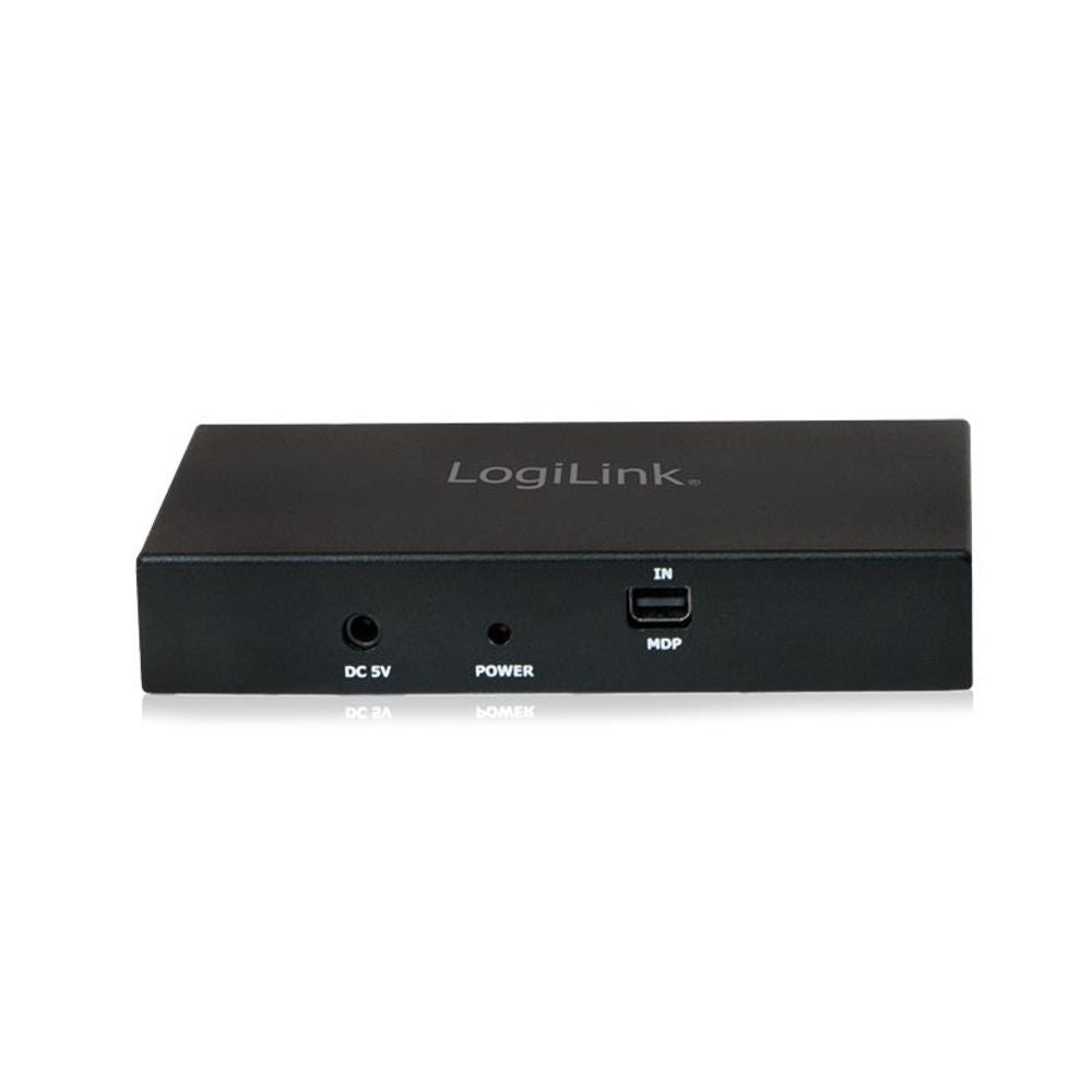 LogiLink 4K Mini DisplayPort 1.2 zu 2x HDMI Splitter