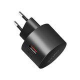 LogiLink Steckdosenadapter Dual-USB mit USB-C PD und USB-A QC 3.0, 20W, Schwarz