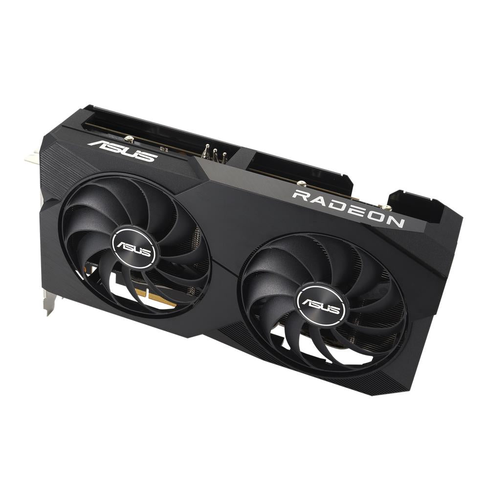 ASUS Dual Radeon RX 6600 V2 8GB GDDR6 Gaming Grafikkarte (AMD, PCIe 4.0, 1x HDMI, 3x DisplayPort)