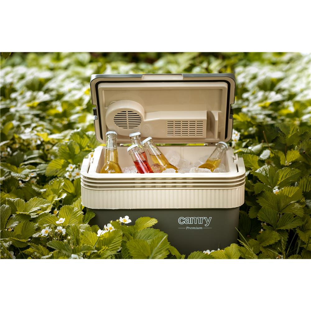 Camry CR 8065 elektrische Kühltasche Grau 21 L
