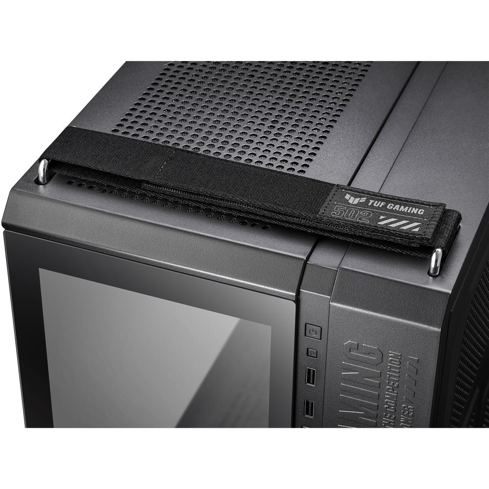 ASUS TUF Gaming GT502 PLUS TG Black modulares Zweikammer PC Gehäuse