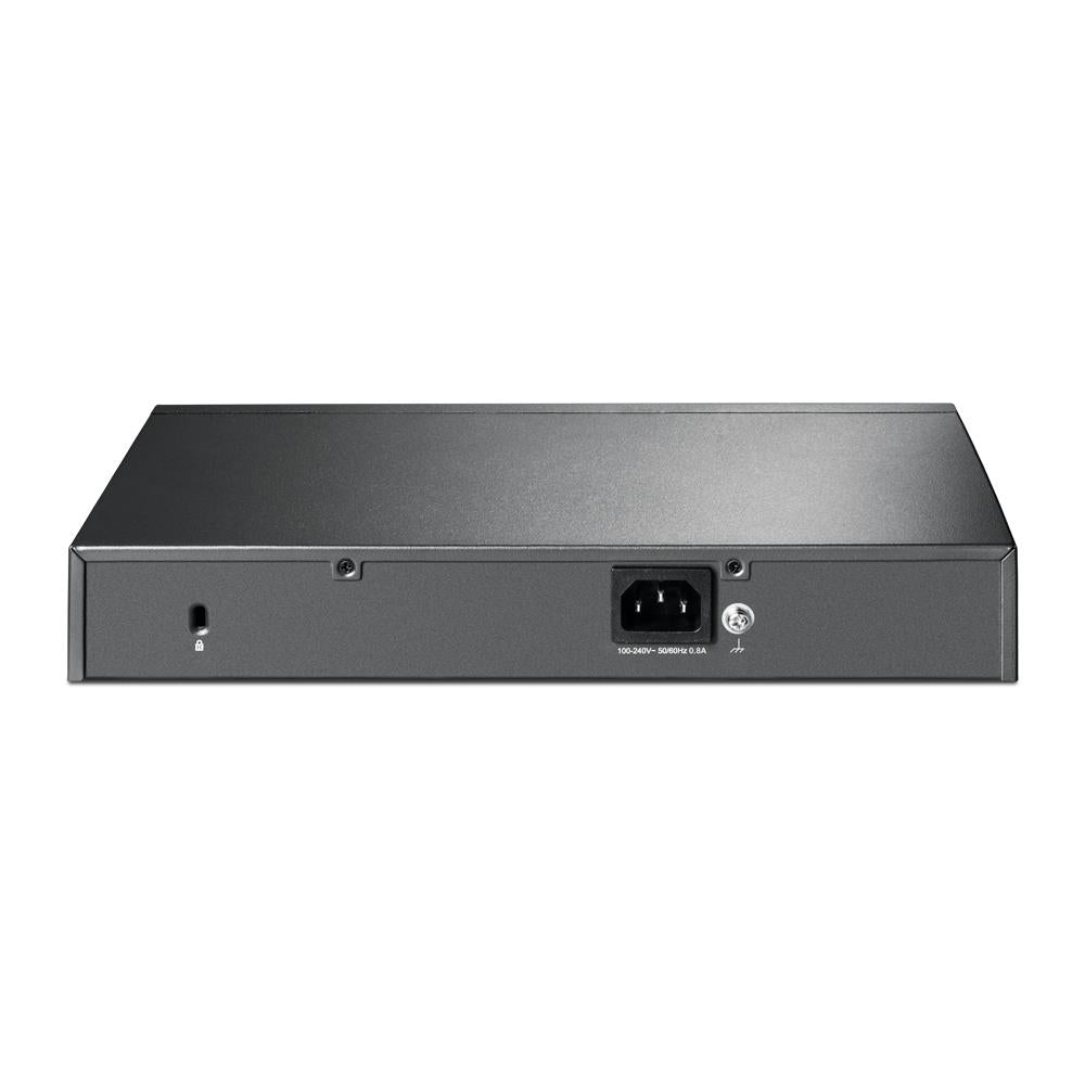 TP-Link TL-SX1008 8-Port 10G Multi-Gigabit Switch – Desktop/Rackmount, 160 Gbps, leiser Lüfter