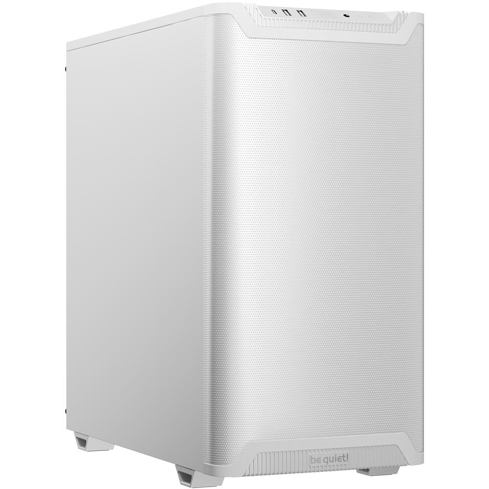 be quiet! Pure Base 501 Airflow White PC-Gehäuse 2 vorinstallierte Pure Wings 3 140mm PWM White Lüfter hoher statischer