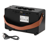 Camry CR 1902 FM Radio mit Bluetooth tragbares Küchenradio USB AUX schwarz