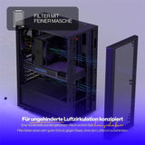 ENDORFY Ventum 200 Solid, ATX PC-Gehäuse, inkl. 1x 120mm PWM-Lüfter, Frontblende aus Mesh | EY2A001