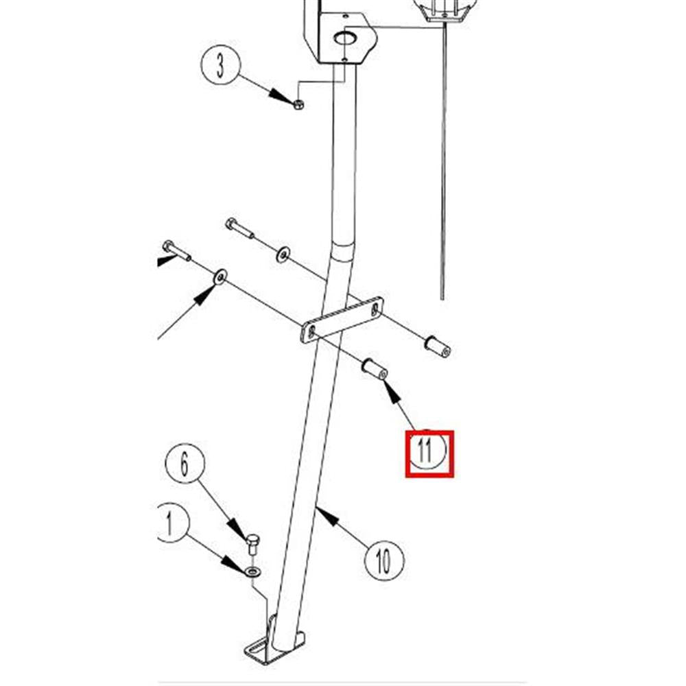 Nilfisk Original 56510573 Well-Nut Ersatzteil