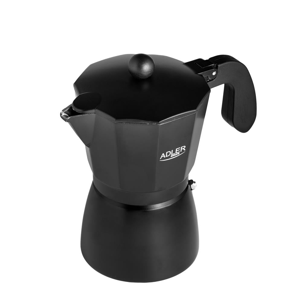 Adler AD 4421 Espresso-Kaffeemaschine - 320ml Espressokocher, Schwarz