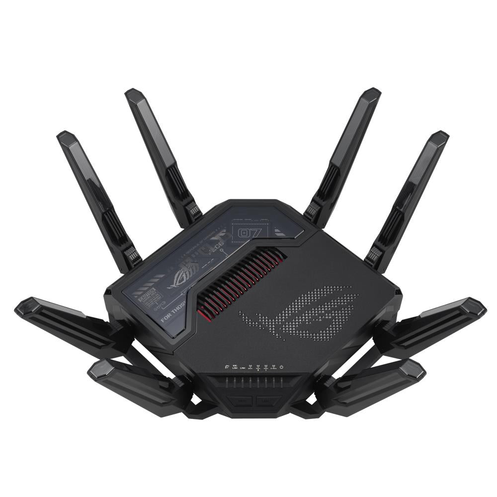 ASUS ROG Rapture GT-BE98 Quad-Band WiFi 7 Gaming Router (320MHz Bandbreite, duale 10G Ports, VPN)