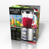 Adler AD 4078 Standmixer mit 1,5L Glasbehälter für Smoothie, Ice Crush und Puls-Funktion