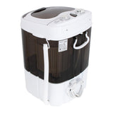 Camry CR 8054 Mini Waschmaschine mit Schleuder 3 kg Braun