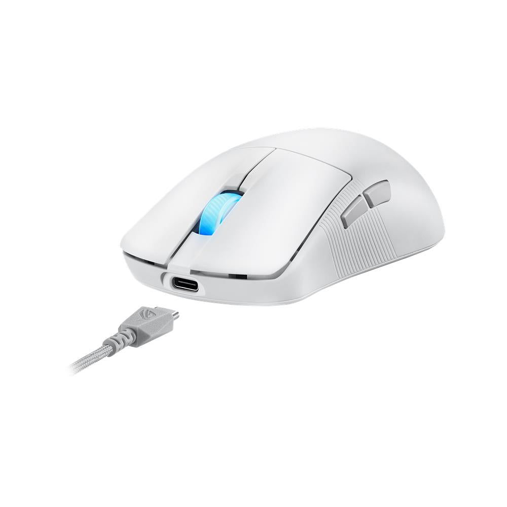 ASUS ROG Harpe Ace Mini White Wireless Gaming Maus 42000 DPI 49 g 8000 Hz