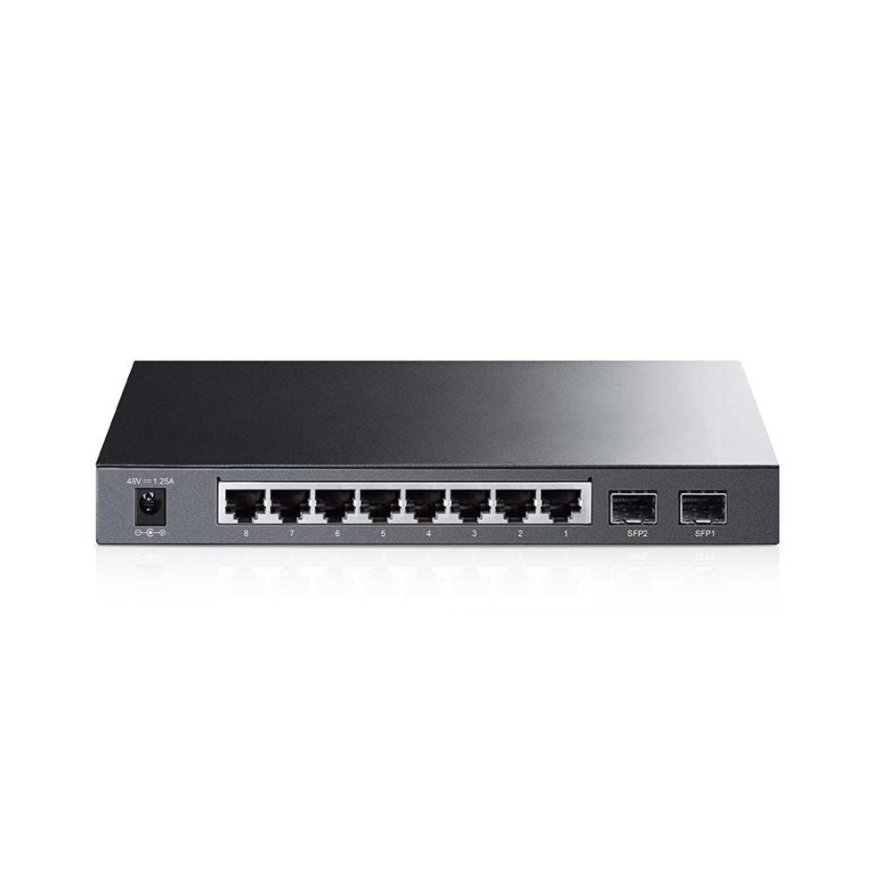 TP-Link TL-SG2210P 8-Port-Gigabit-Smart-PoE-Switch mit 2 SFP-Slots