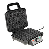 Camry CR 3046 Waffeleisen für 2 Waffeln 1600 Watt antihaftbeschichtet schwarz