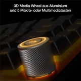 be quiet! Light Mount Silent Linear DE ISO Tastatur mechanische Switches schneller Tastenanschlag 3 Schichten Dämmung