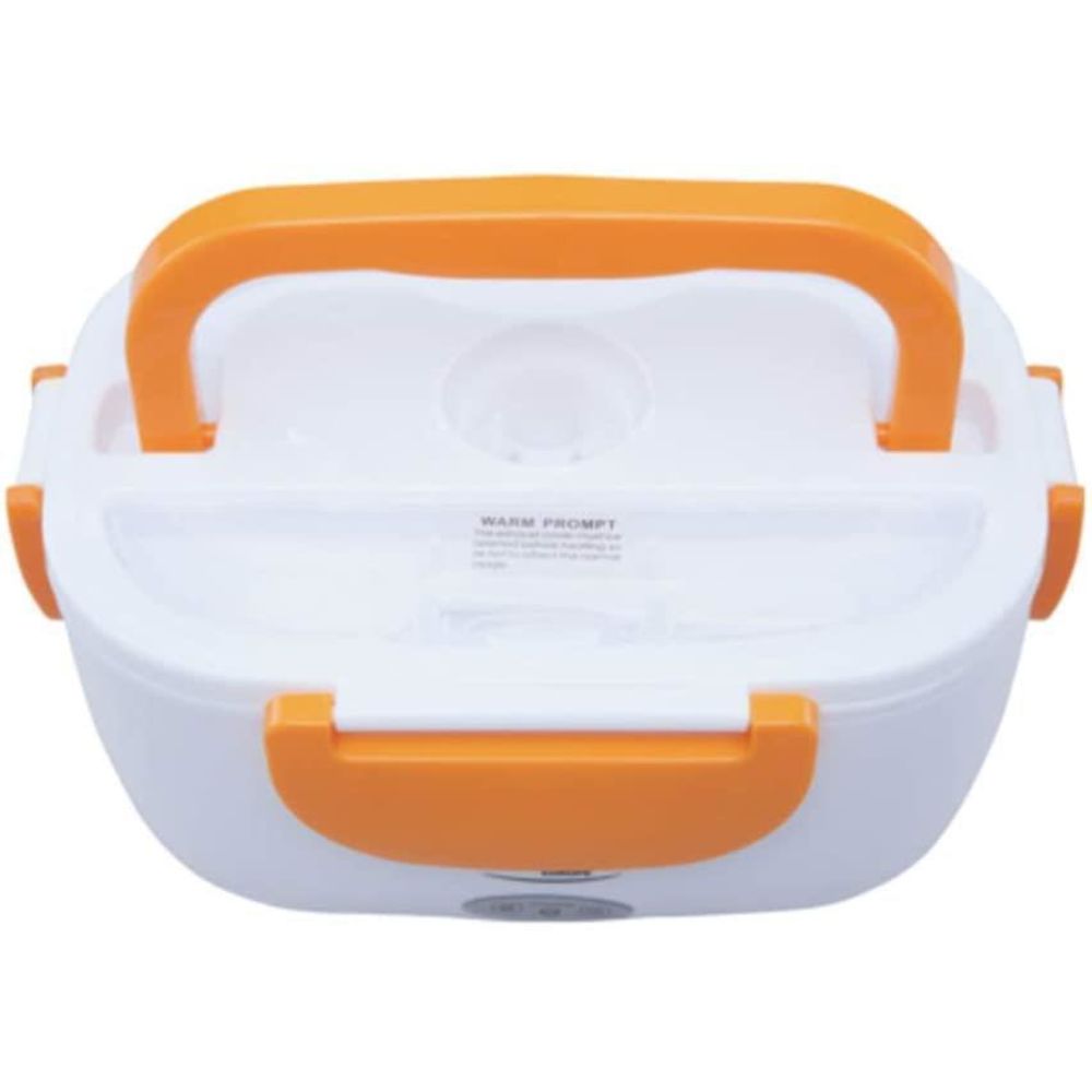 Adler AD 4474 Elektrische Lunchbox in Orange für warme Mahlzeiten, beheizbare Lebensmittelbox