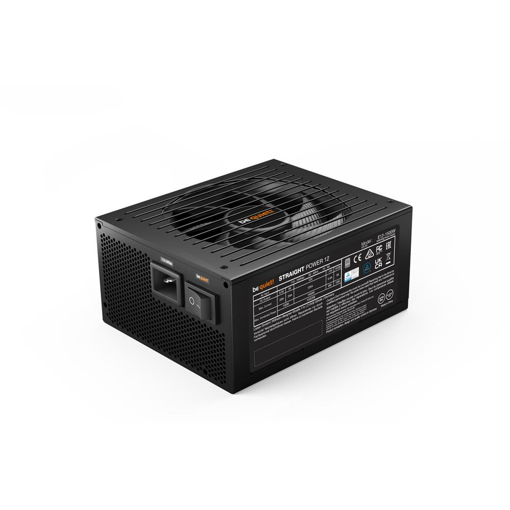 be quiet! STRAIGHT POWER 12 1500W PC-Netzteil 80 PLUS Platinum leiser Betrieb Schwarz