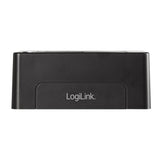 LogiLink USB 3.1 Gen 2 Quickport 2-Port für 2,5/3,5" SATA HDD/SSD schwarz inkl. Netzteil