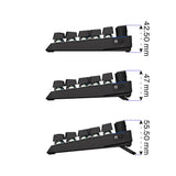 ENDORFY Thock 75 Prozent Wireless Tastatur DE Layout Kailh Box Red Schwarz