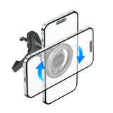 LogiLink Magnetischer 3 Punkt Smartphone Halter für Kfz Lüftung