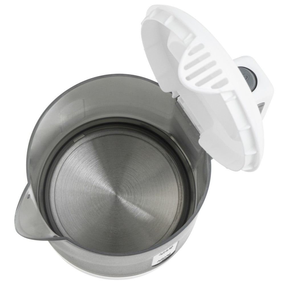 Camry CR 1382 Reisewasserkocher 0,5 L Wasserkocher Weiß 900 W Kunststoff Plastik