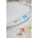 Camry CR 8185 Babywaage bis 20kg automatische HOLD Funktion batteriebetrieben weiß