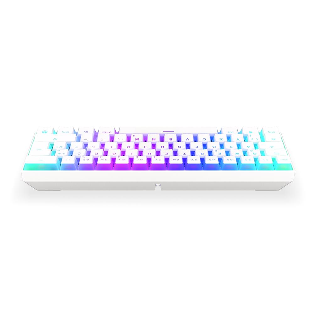 ENDORFY Thock Compact Wireless DE Kailh Box Black Onyx White Pudding, Tastatur, DE-Layout, Weiß, Kabellos