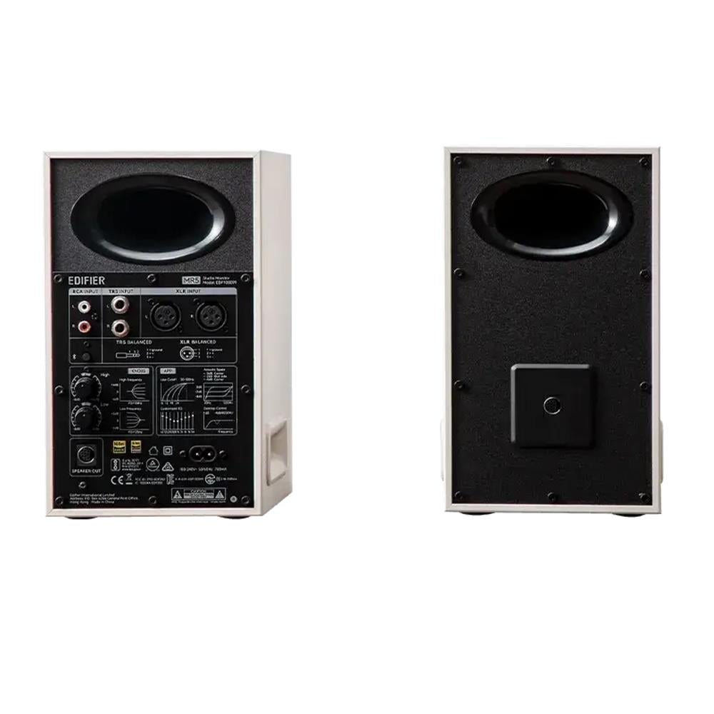 Edifier MR5 Studiomonitore (110W) mit Class-D Verstärker, LDAC, Bluetooth 6.0, Weiß