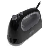 Camry CR 4220b Handmixer mit Knethaken und Quirlen, 750 W, schwarz