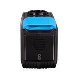 LogiLink Tragbare Powerstation 80 W, 24.000 mAh, 7 Anschlüsse, LED-Licht, Schwarz/Blau