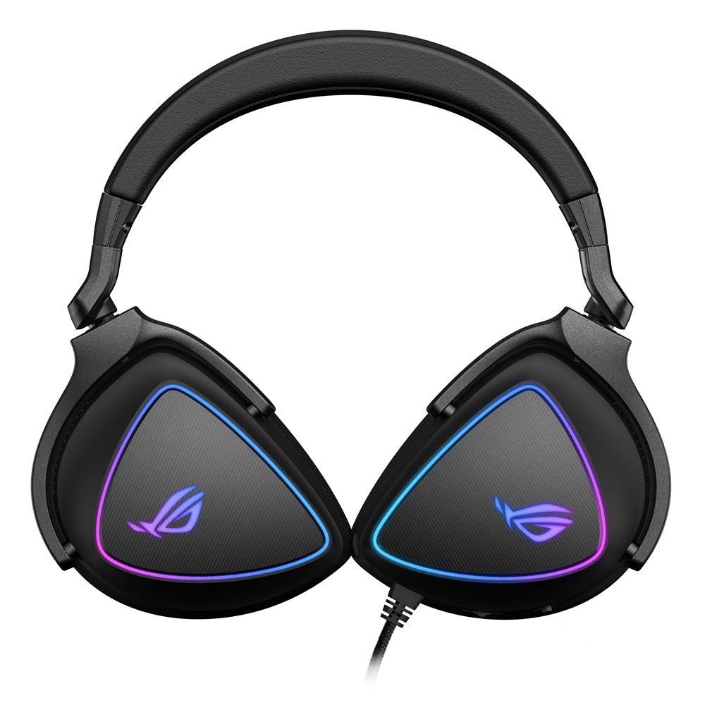 ASUS ROG Delta S USB-C Gaming Headset Lightweight Hi-Res Audio Noise-Canceling RGB Beleuchtung