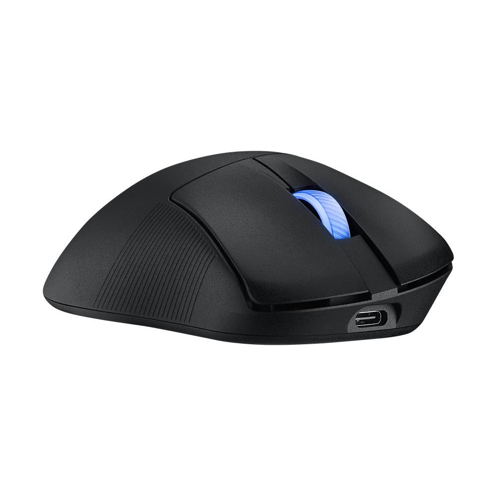 ASUS ROG Keris II Ace Wireless AimPoint Black Gaming Maus, 42.000 dpi, USB, Bluetooth, 2,4-GHz-HF