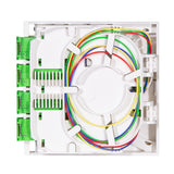 LogiLink FTTH-Anschlussdose – 4× SC/APC, inkl. 30 m Glasfaserkabel